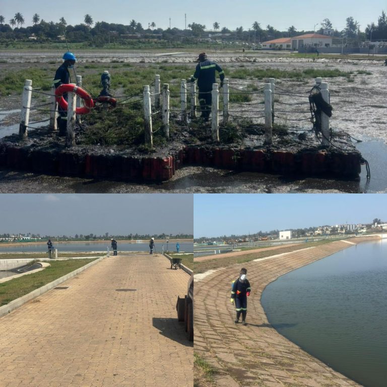 EMSD realiza trabalhos de limpeza na ETAR